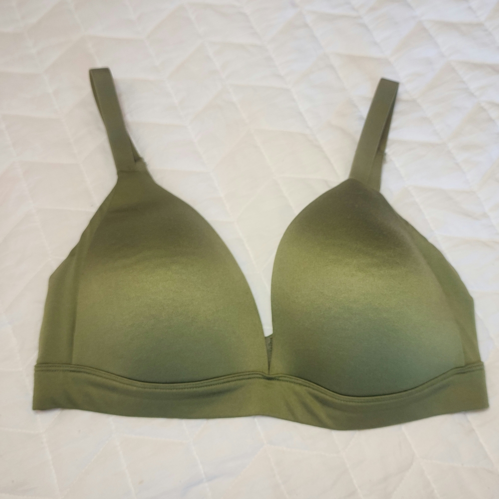 Auden Sage Green Wireless Bra - Picture 3 of 6